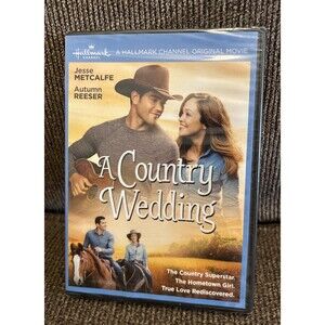 A Country Wedding DVD 2015 Hallmark Jesse Metcalfe Autumn Reeser Love NEW Sealed